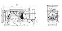 Дизельный генератор ПСМ АД-315 (ЯМЗ-240НМ2)