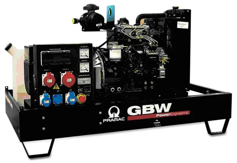 Дизельный генератор Pramac GBW 45 P в кожухе