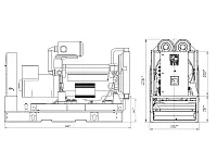 Дизельный генератор ПСМ АД-315 (ЯМЗ-8503.10)