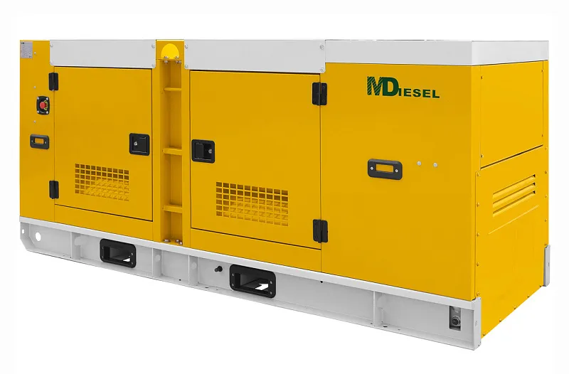 Дизельный генератор MitsuDiesel МД АД-150С-Т400-1РКМ29 (MDT 176 6LT) в шумозащитном кожухе