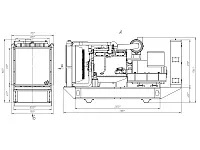Дизельный генератор ПСМ ADDo-250