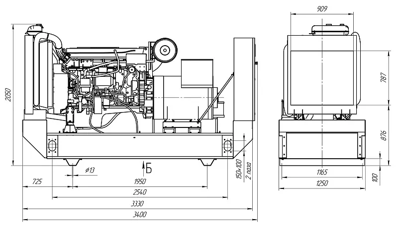 Дизельный генератор ПСМ ADV-220