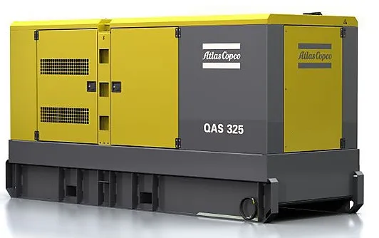 Дизельный генератор Atlas Copco QAS 325