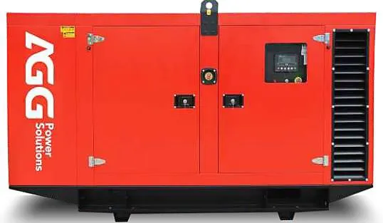 Дизельный генератор AGG CU110D5 в кожухе