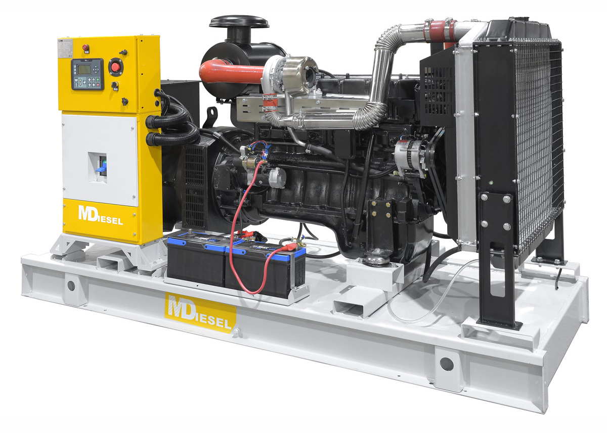 Дизельный генератор MitsuDiesel МД АД-300С-Т400-1РМ29 (MDU 353 6LT)
